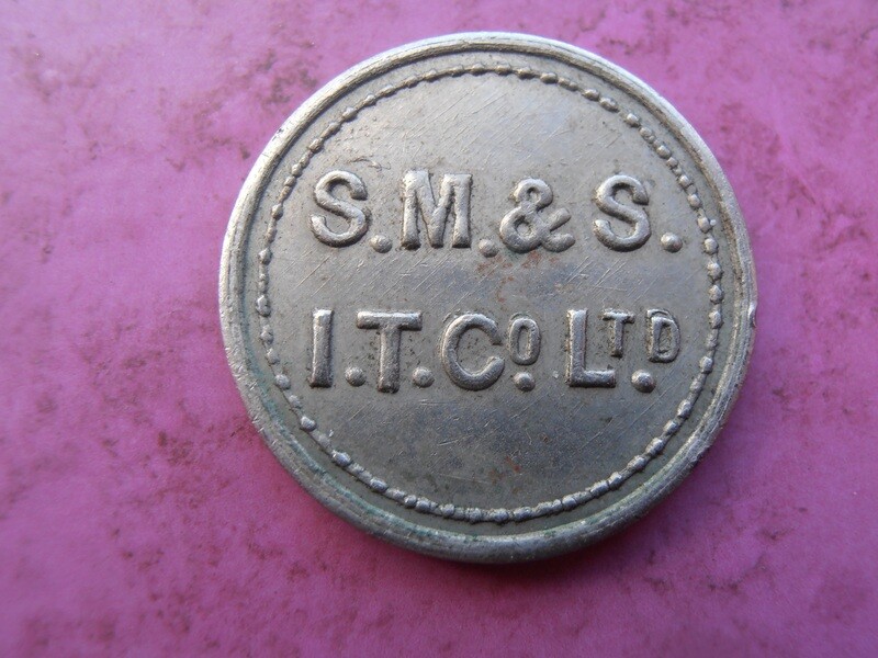 Glasgow Canteen Halfpenny Token Tobacco