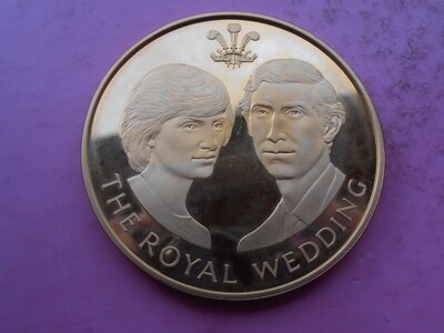 Royal Wedding Medal - 1981