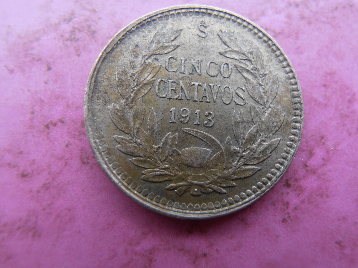 Chile 5 Centavos  -  1913