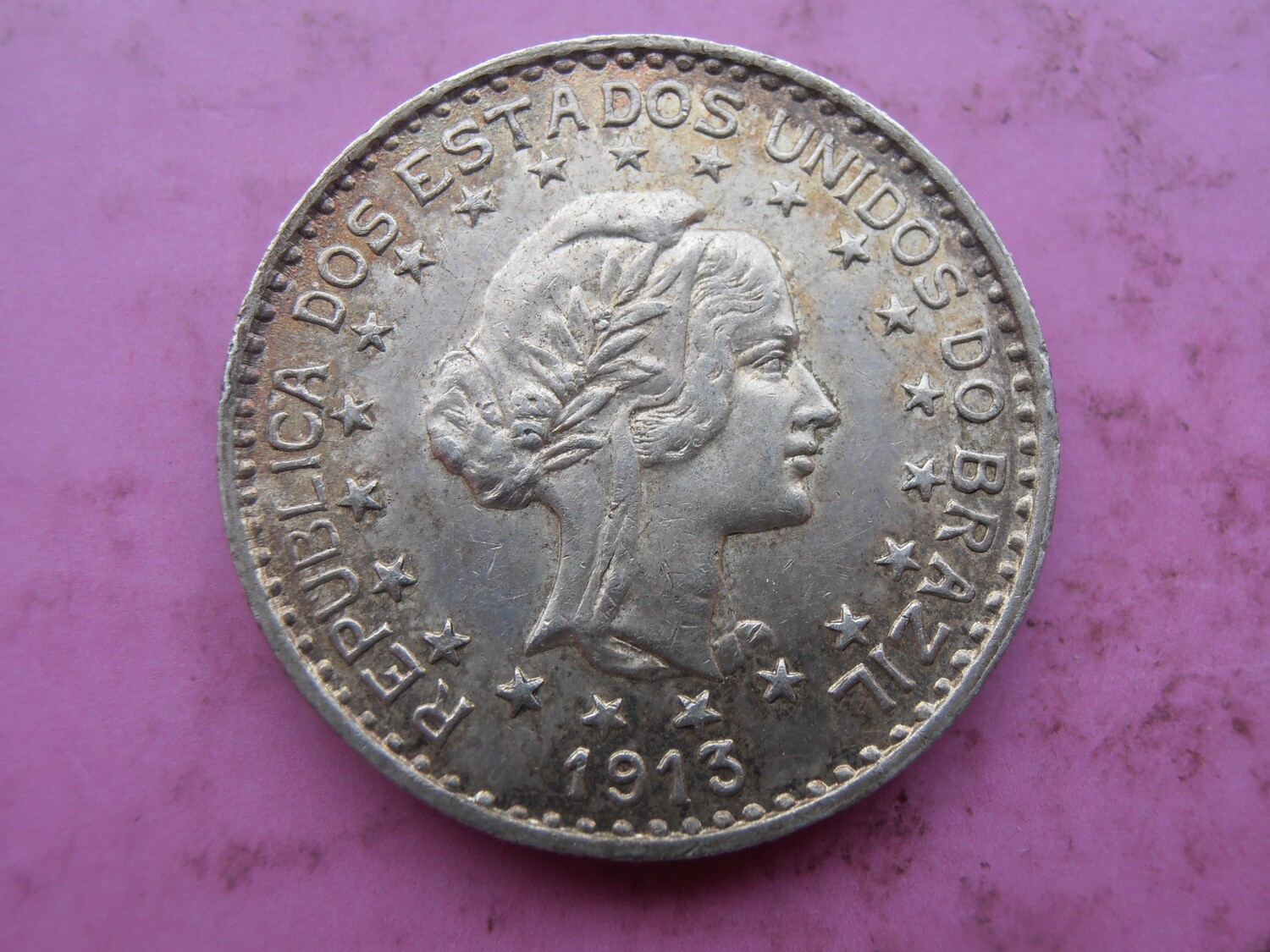 Brazil 1000 Reis - 1913