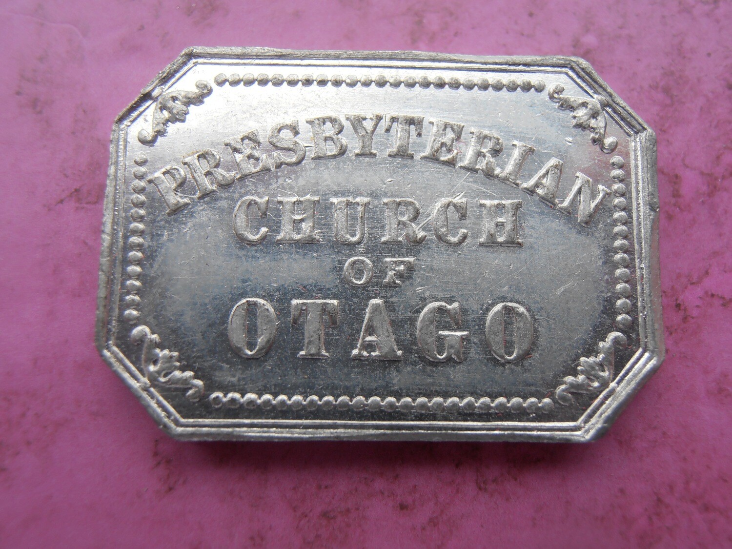 Communion Token Otago New Zealand - No Date