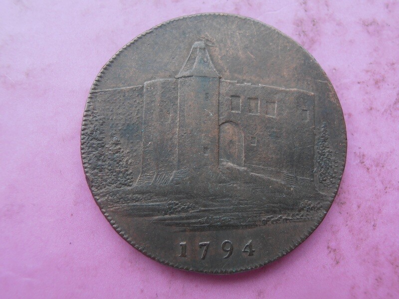 Colchester Halfpenny Token  -  1794