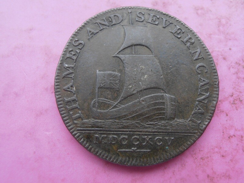 Brimscombe Halfpenny Token - 1795