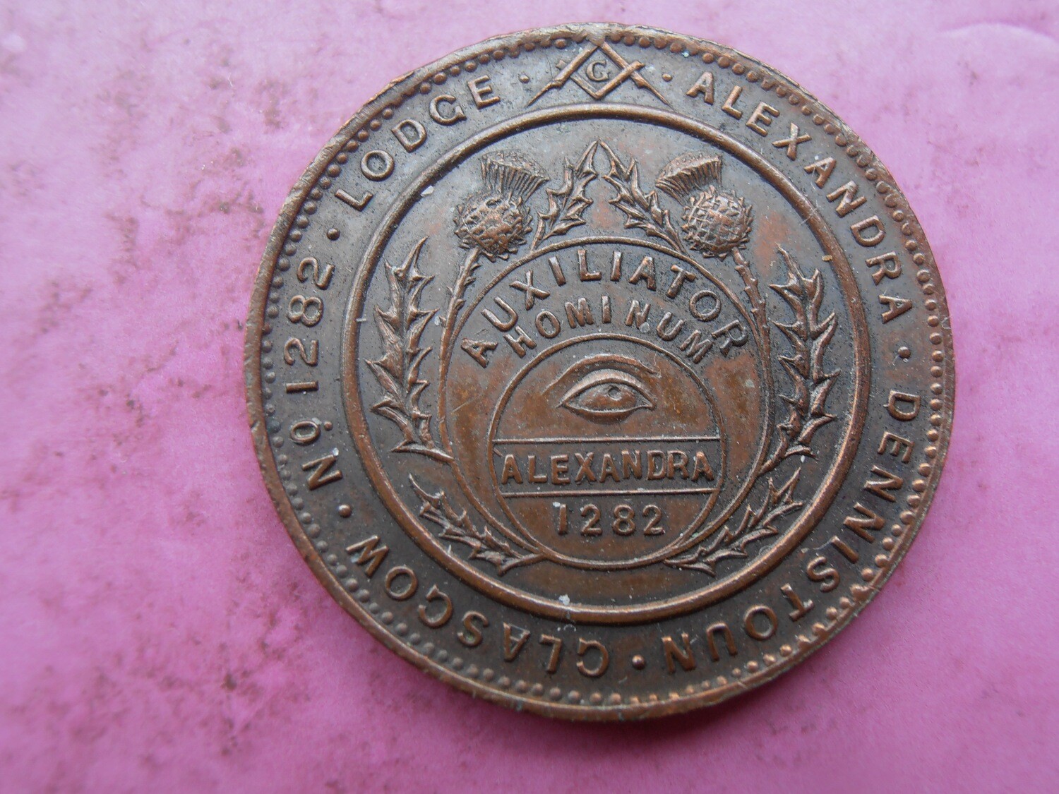 Masonic Penny Lodge Alexandra Dennistoun Glasgow No 1282