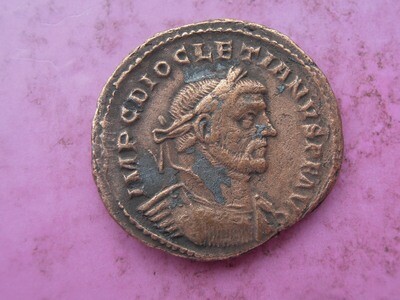 Diocletian Follis - 298-300 AD