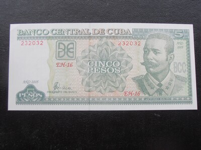 CB - 5 Pesos - 2005