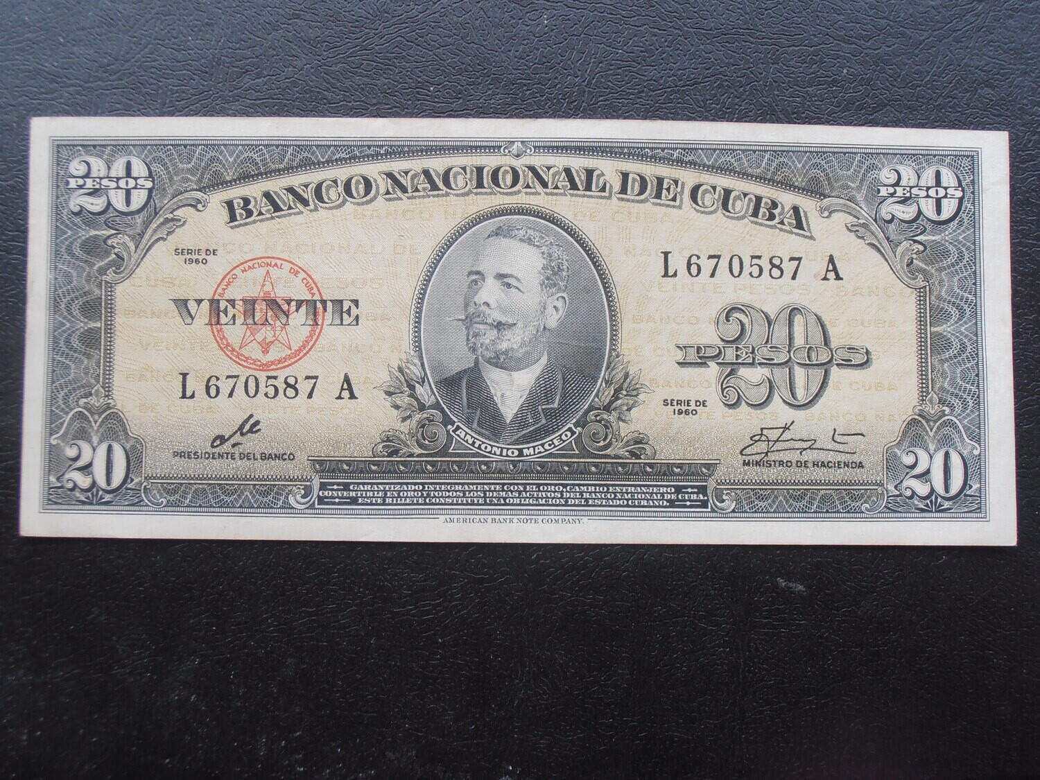 CB - 20 Pesos - 1960
