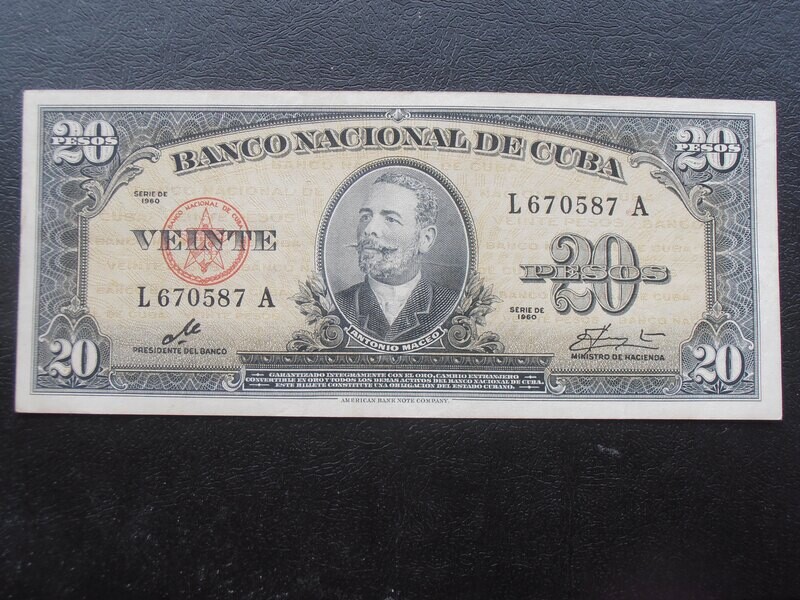 CB - 20 Pesos - 1960