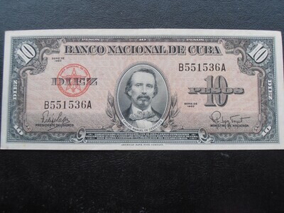 CB - 10 Pesos - 1960
