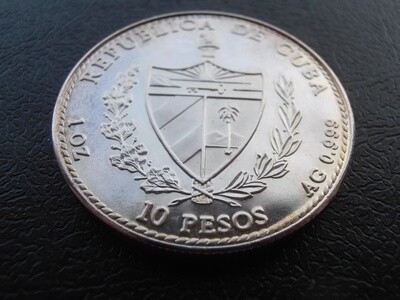 CB - 10 Pesos - 1990 (Elizabeth of Spain)