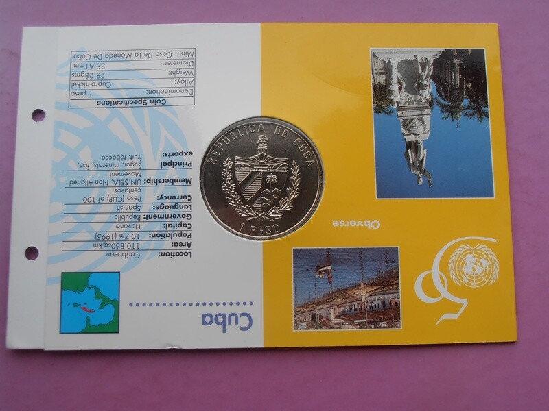 CB - 1 Peso - 1995 (United Nations)