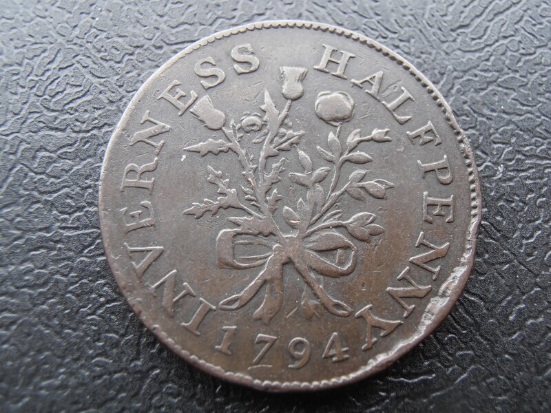 Inverness Halfpenny Token - 1794