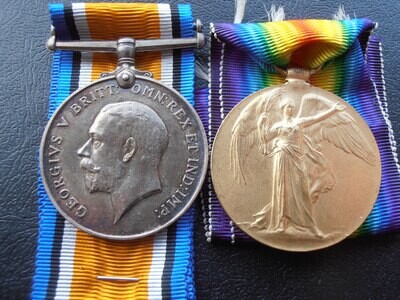 1st War Medal Pair (Gordon's)