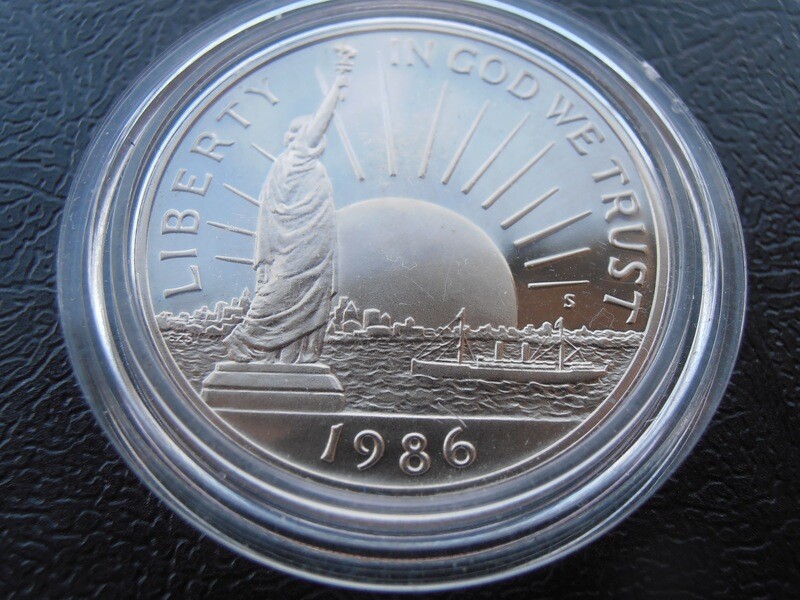 United States Half Dollar - 1986S (Proof Centenary of the Statue of Liberty)