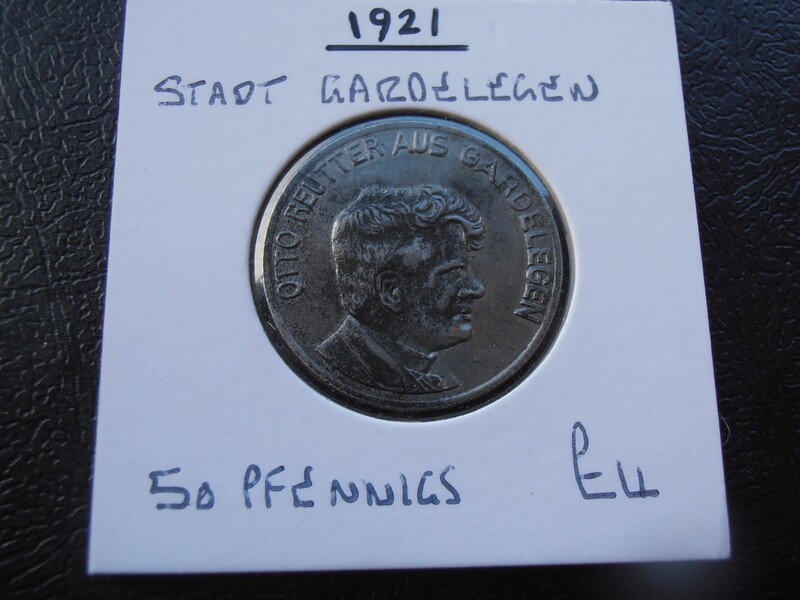 Stadt Gardelegen 50 Pfennigs - 1921