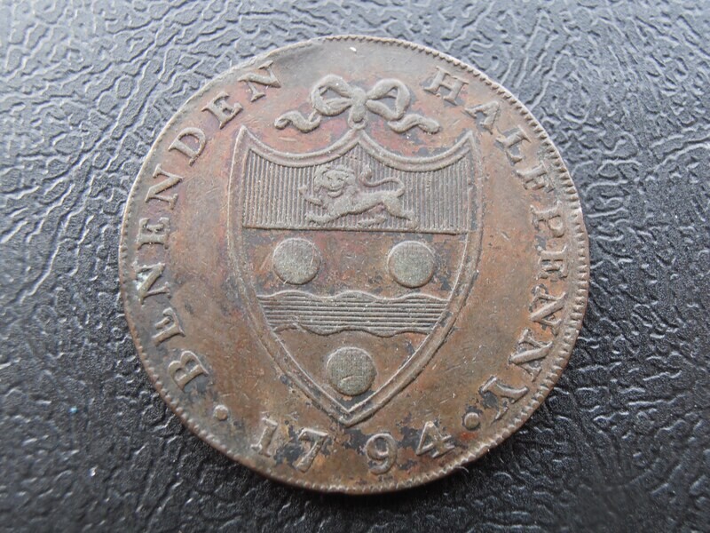 Benenden Halfpenny - 1794