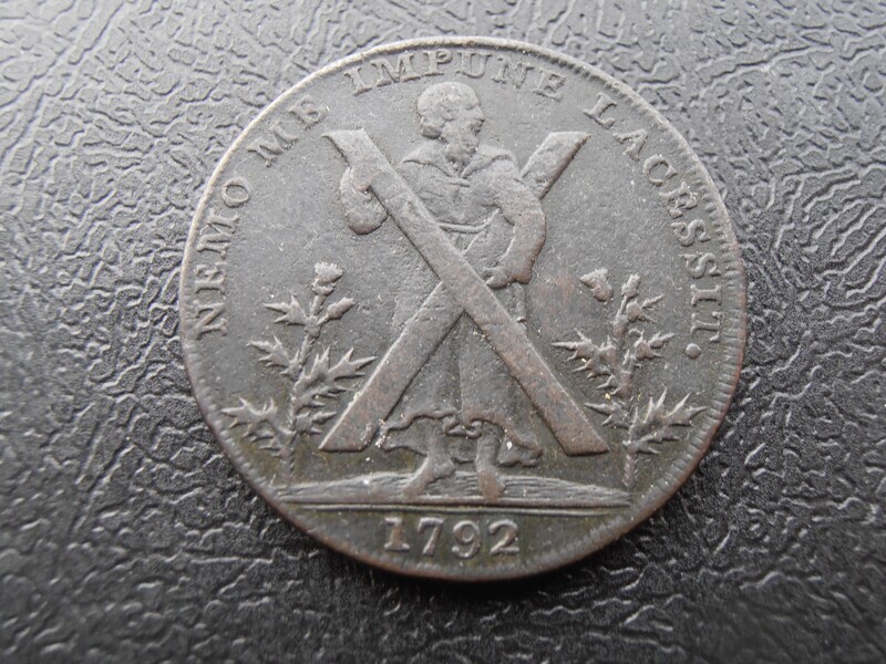 Edinburgh Halfpenny - 1792