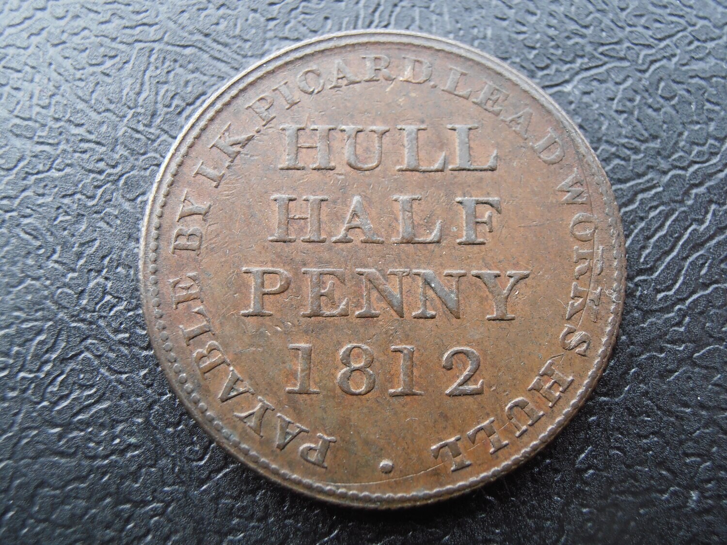 Hull Halfpenny Token - 1812