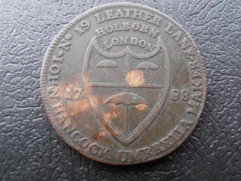 London Hancock Halfpenny - 1798