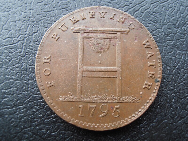 London Halfpenny Token  -  1796