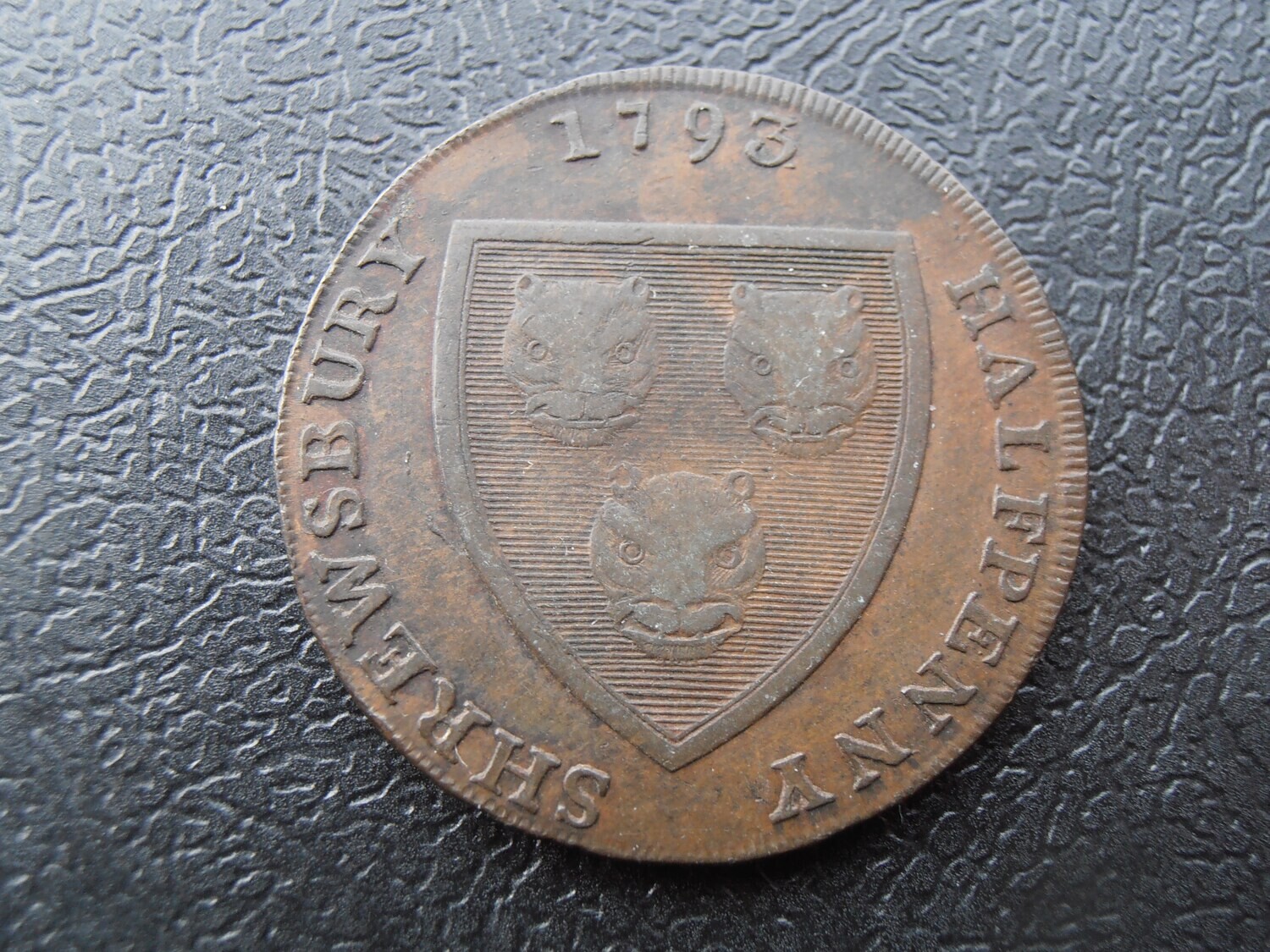 Shrewsbury Halfpenny - 1793