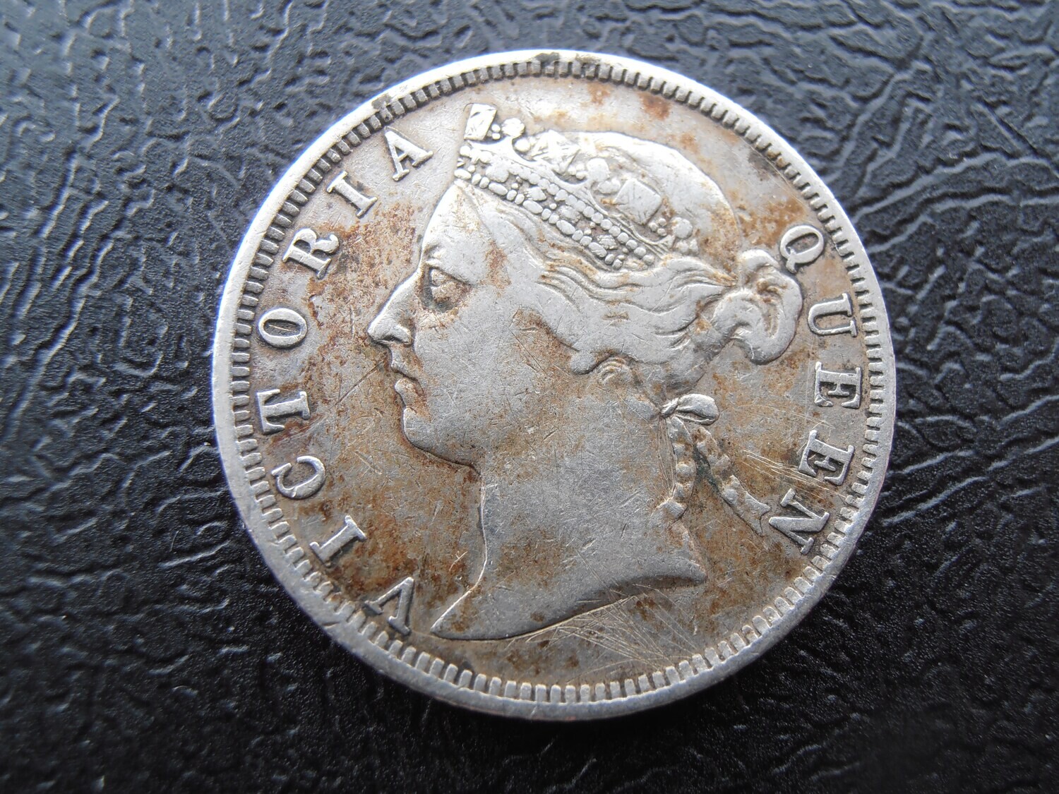 Straits Settlements 20 Cents  -  1896