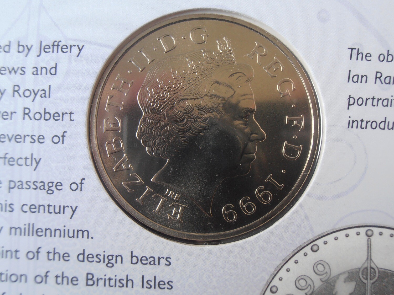 2000 - Five Pound Crown (Millenium)