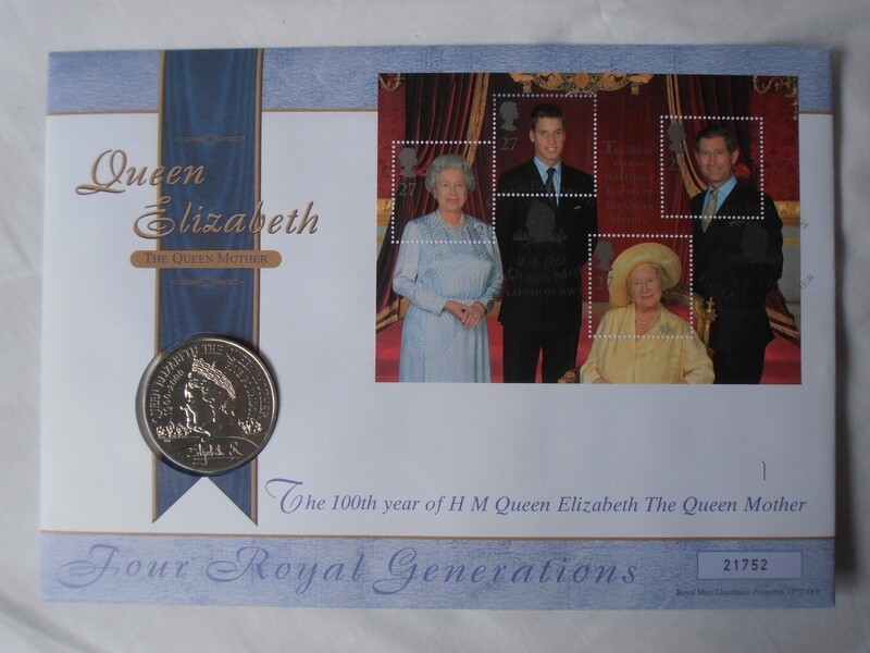 United Kingdom £5  Crown First Day Cover - 2000