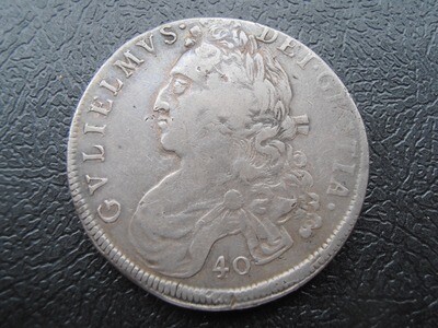 William II Forty Shillings - 1699