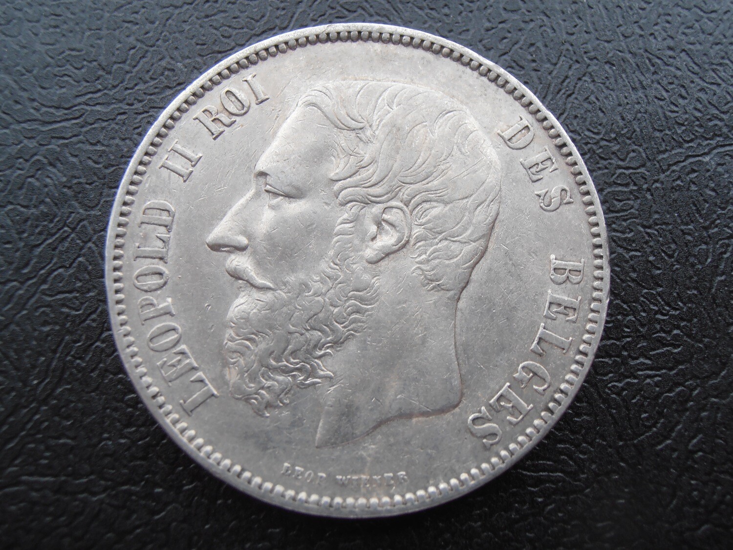 Belgium 5 Francs - 1873
