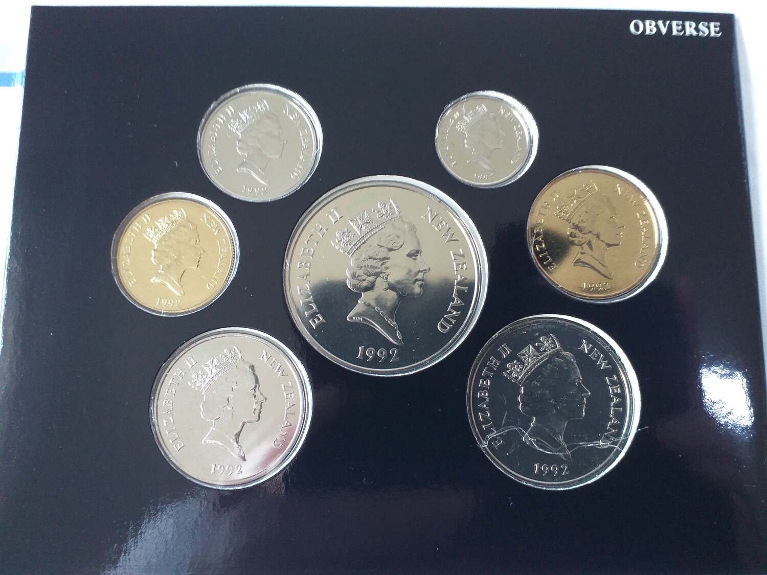 New Zealand Uncirculated Set - 1992 (25th Anniversary of Decimal Currency)