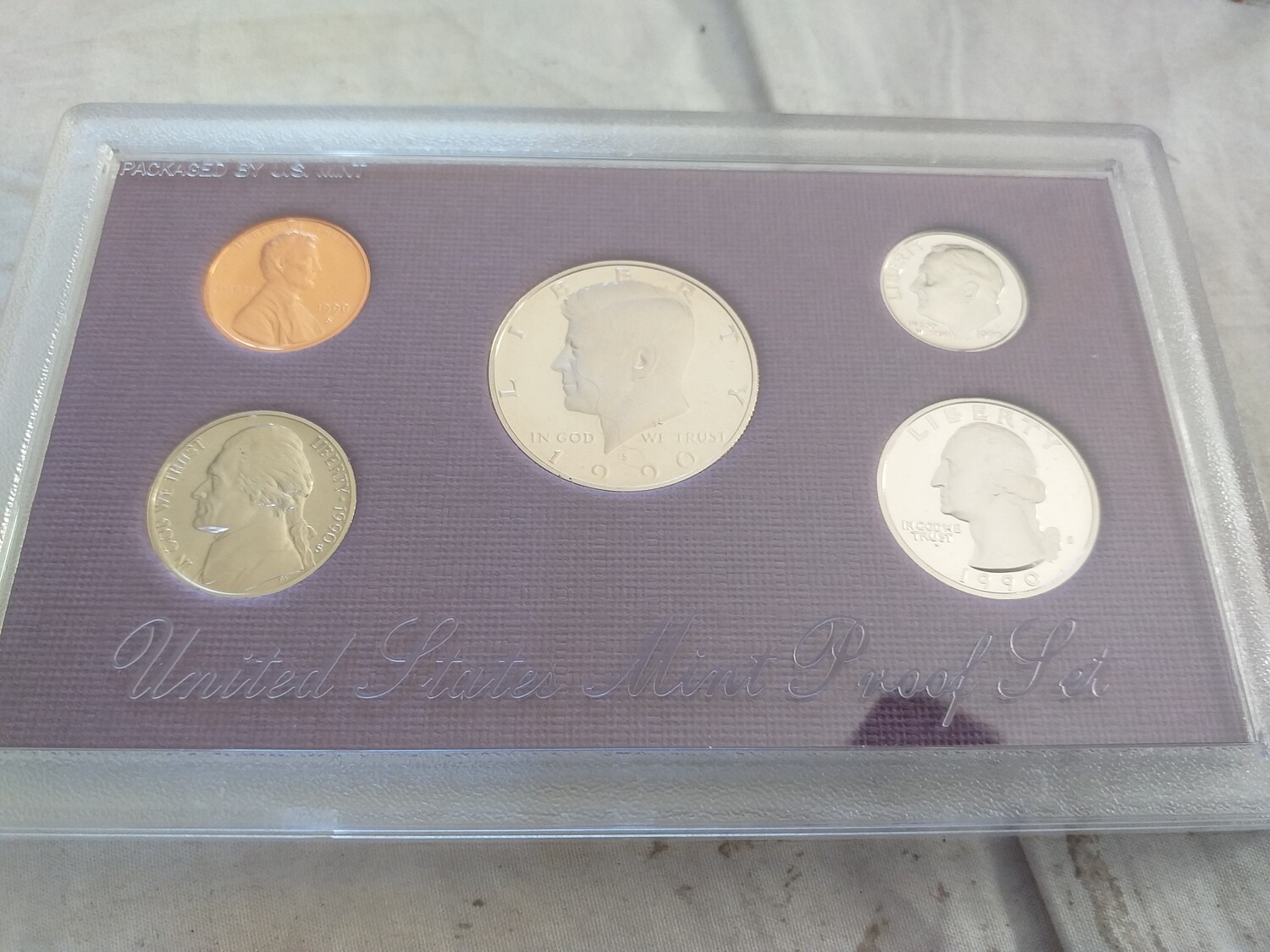 United States Proof Set - 1990