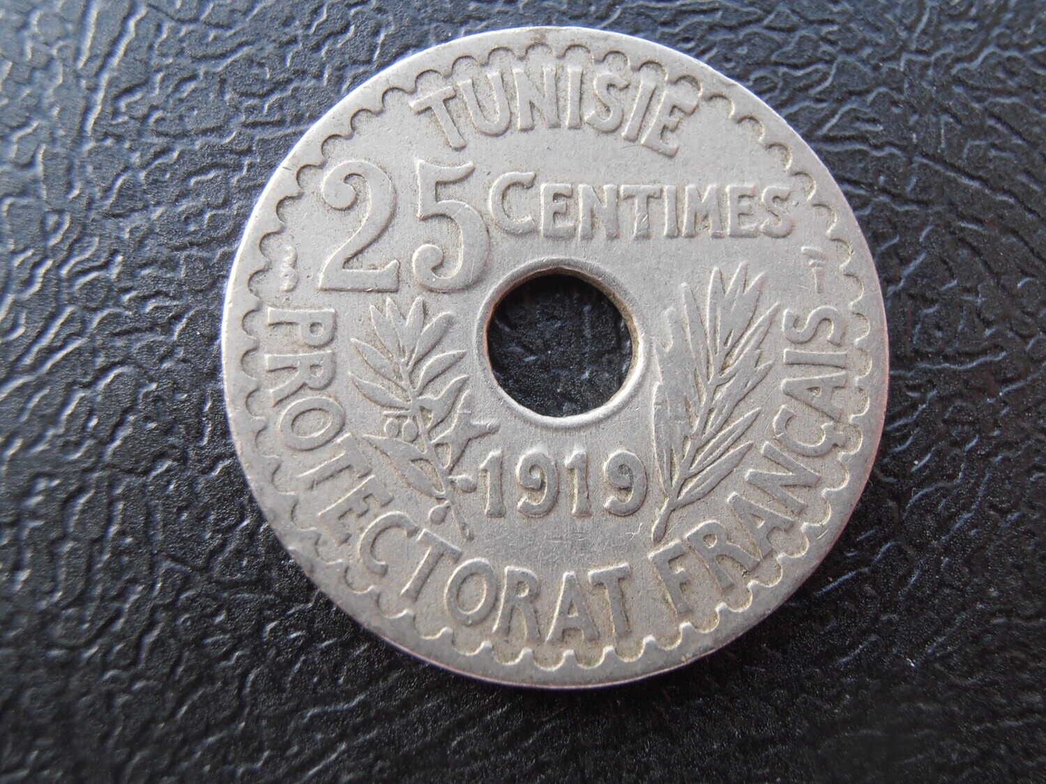Tunisia 25 Centimes - 1919