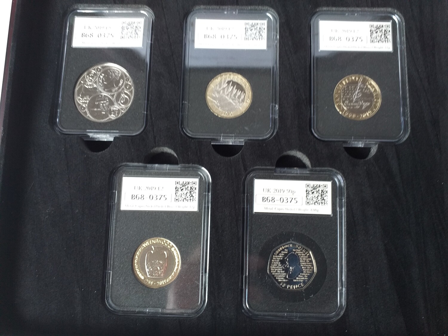 2019 - Date Stamp Coin Set