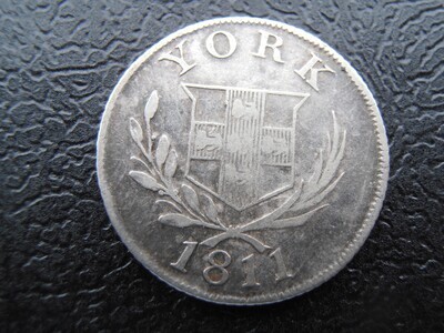 Silver Sixpence Token York - 1811