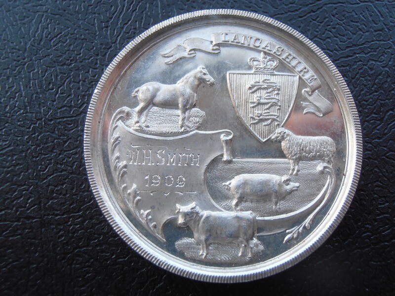 Darwen & District Agricultural Medal - 1909