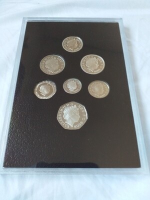 2008 - Silver Double Proof Set (In Royal Mint Case of Issue)
