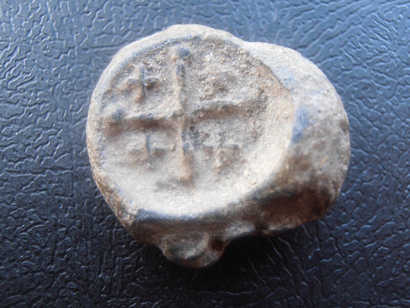 Crusaders Lead Seal - 1200-1300 AD