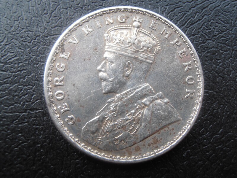 British India Rupee  -  1918