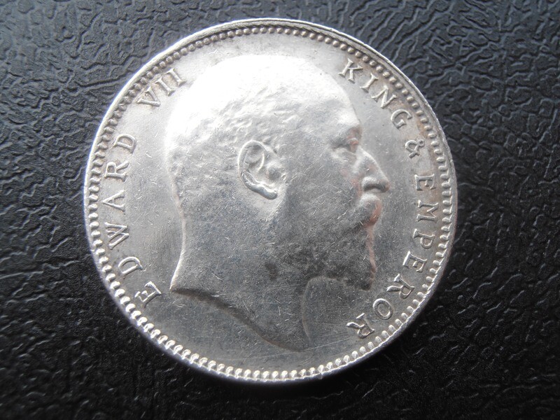 British India Rupee  -  1907