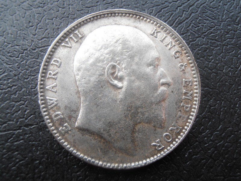 British India Rupee  -  1909