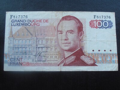 Luxembourg 100 Francs - 1980
