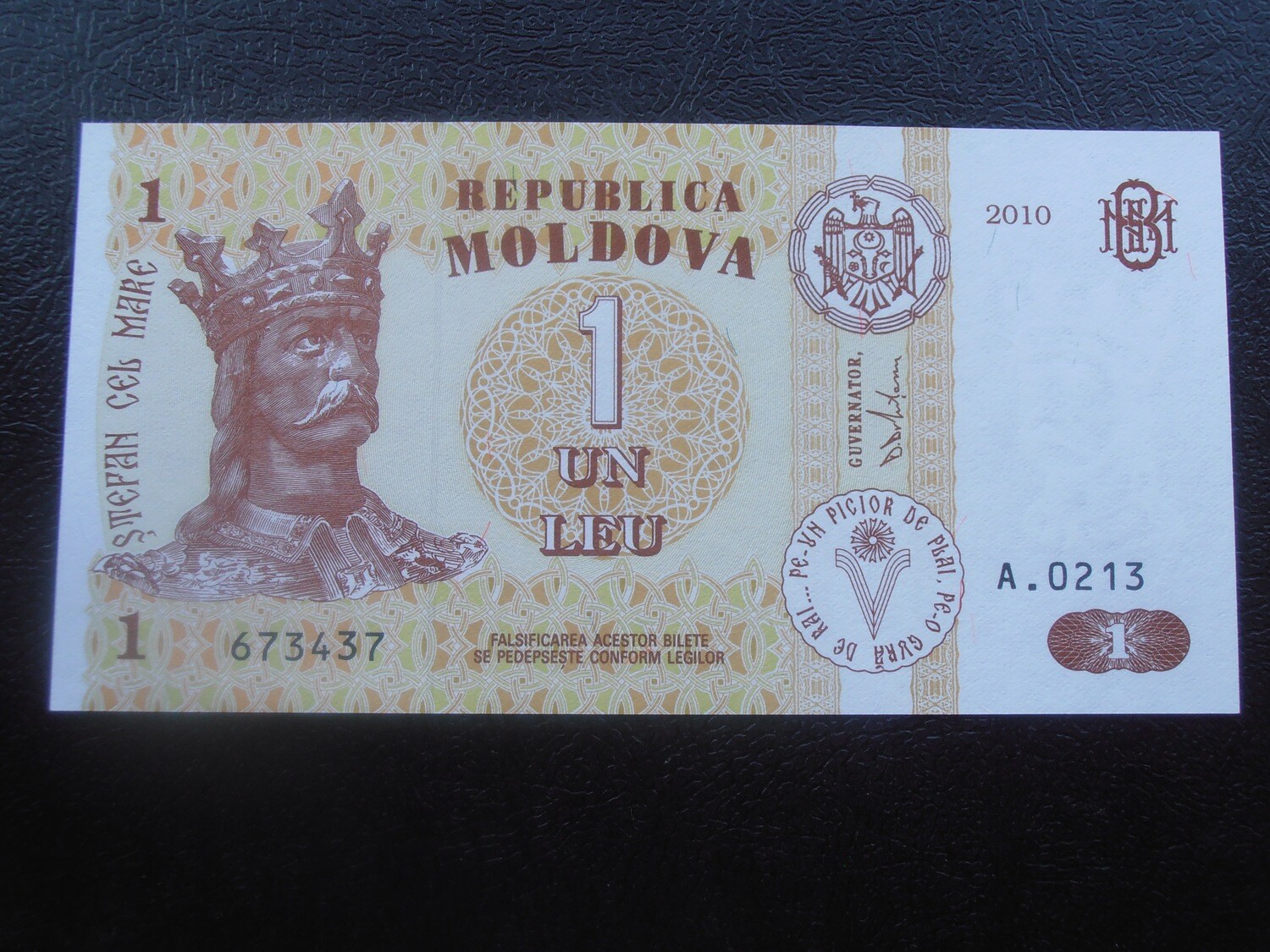 Moldova 1 Leu - 2010