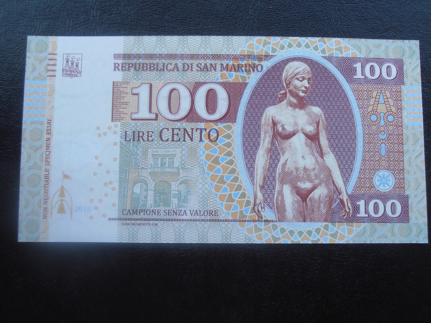 San Marino 100 Lire - 2018