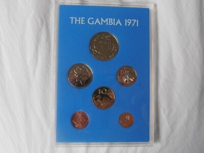 Gambia Proof Set - 1971