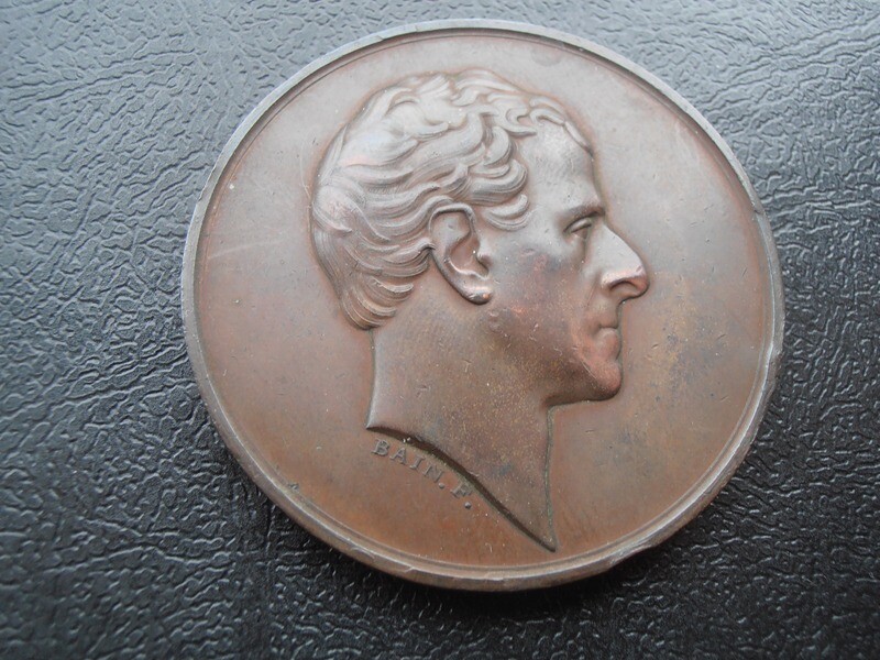 Death of the Duke of Sutherland Medal - 1833