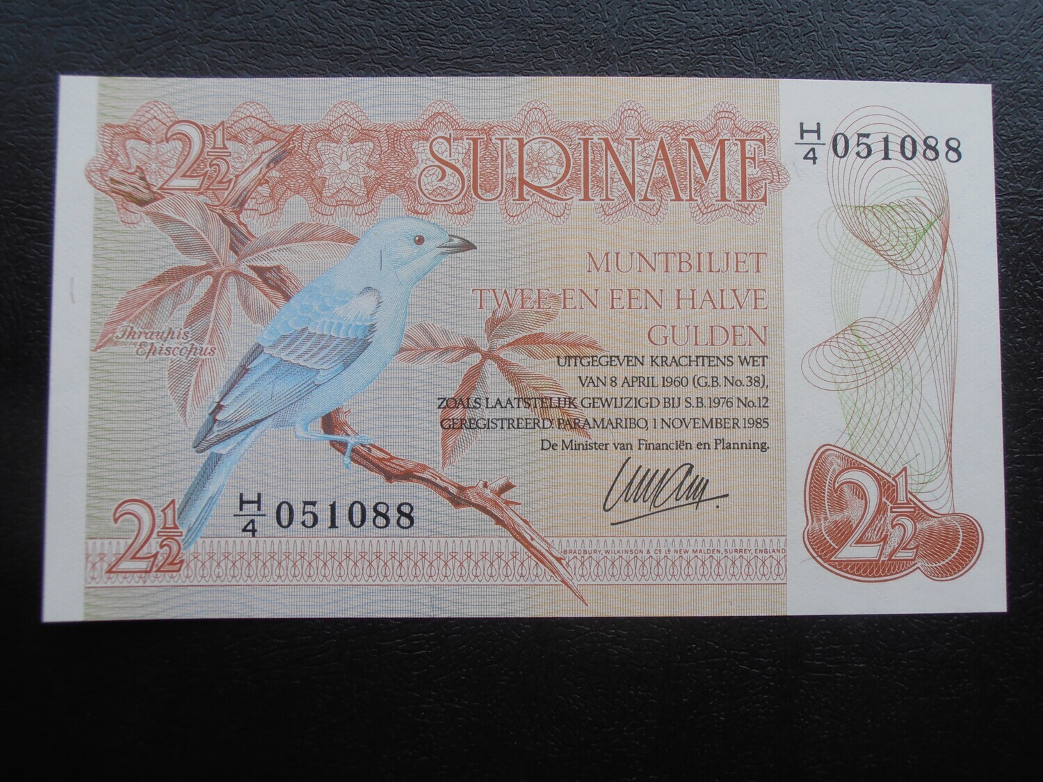 Suriname 2.5 Gulden - 1985