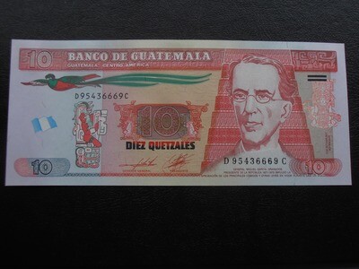Guatemala 10 Quetzales - 2012