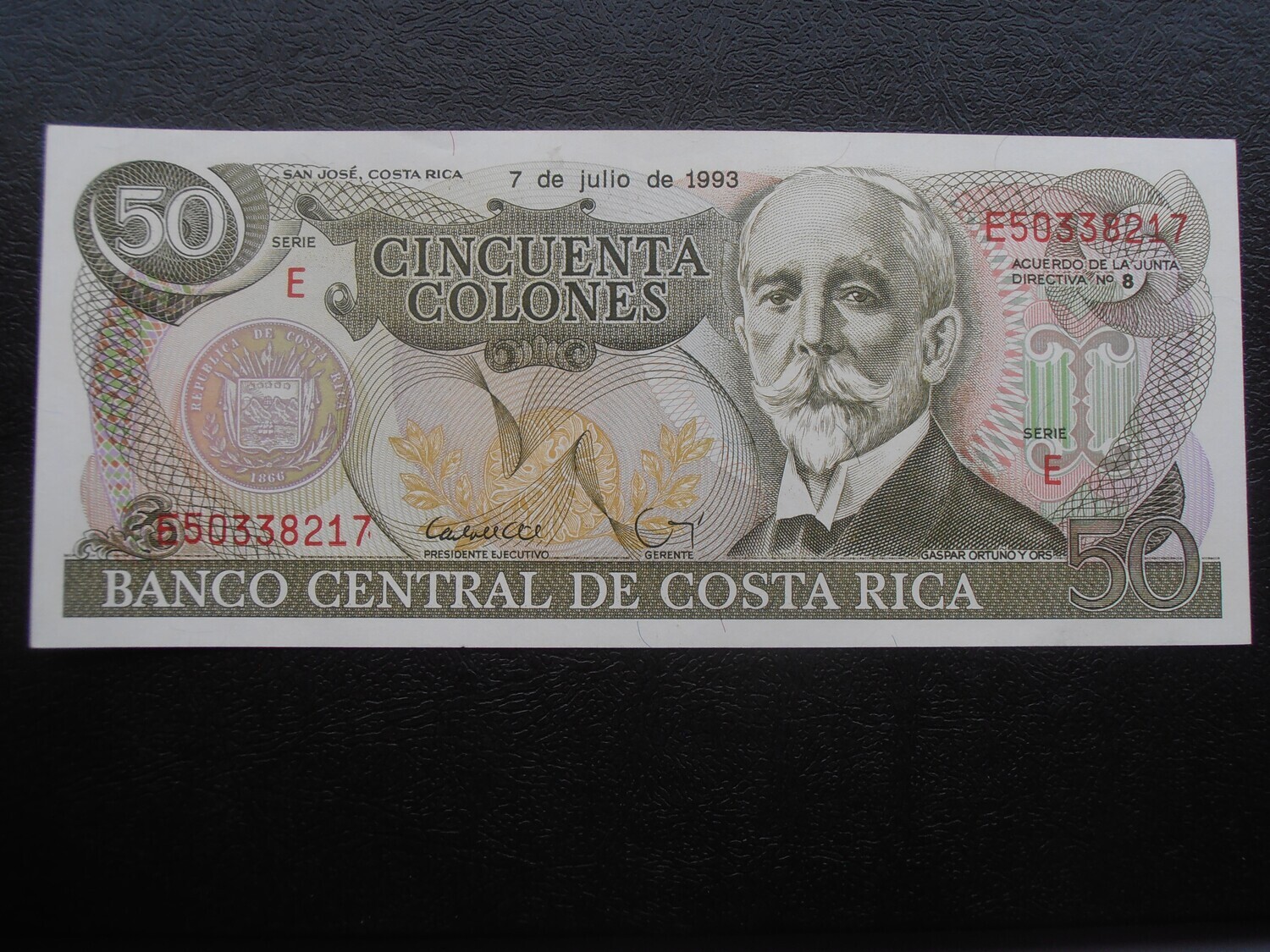 Costa Rica 50 Colones - 1993