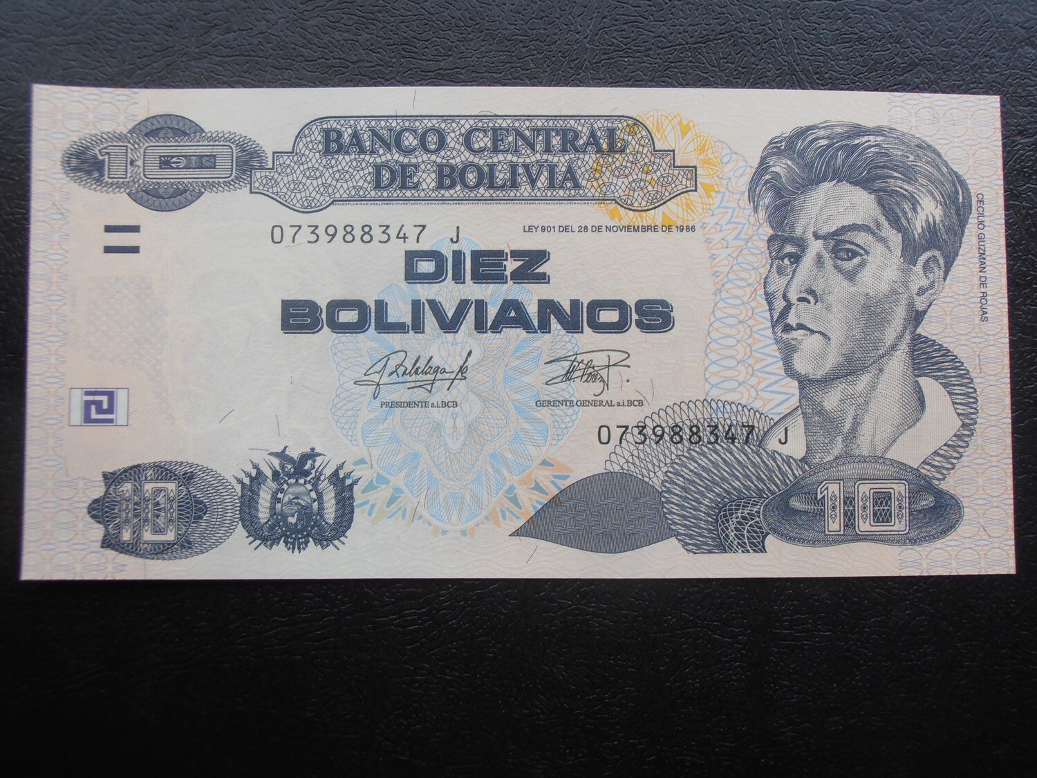 Bolivia 10 Bolivianos  -  2012